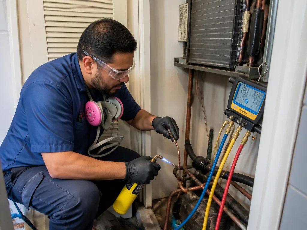 Refrigerant Leak Repair